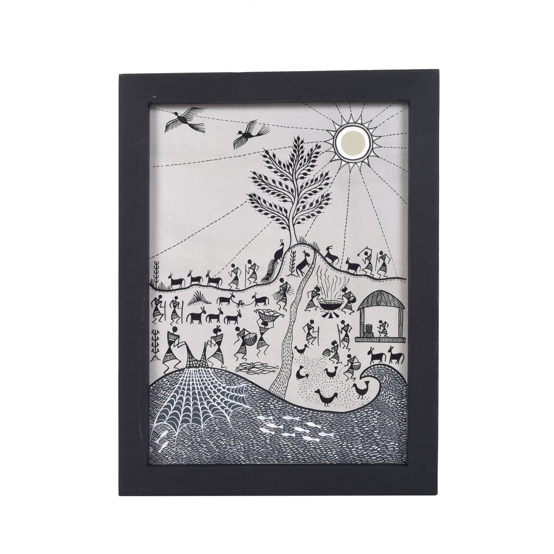 Timeless Tales Warli Painting