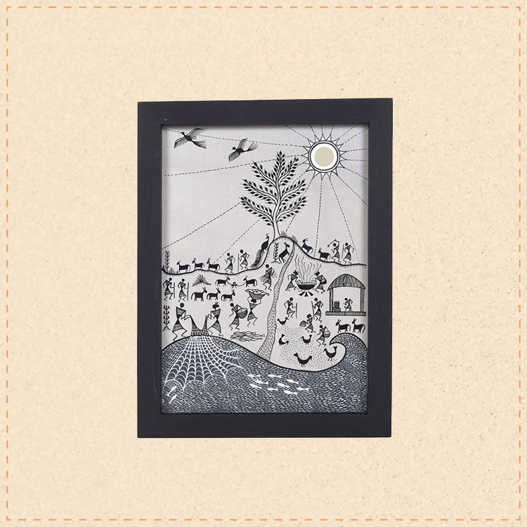 Timeless Tales Warli Painting