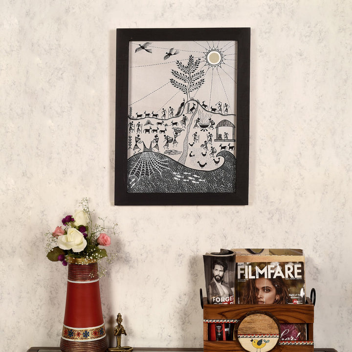 Timeless Tales Warli Painting