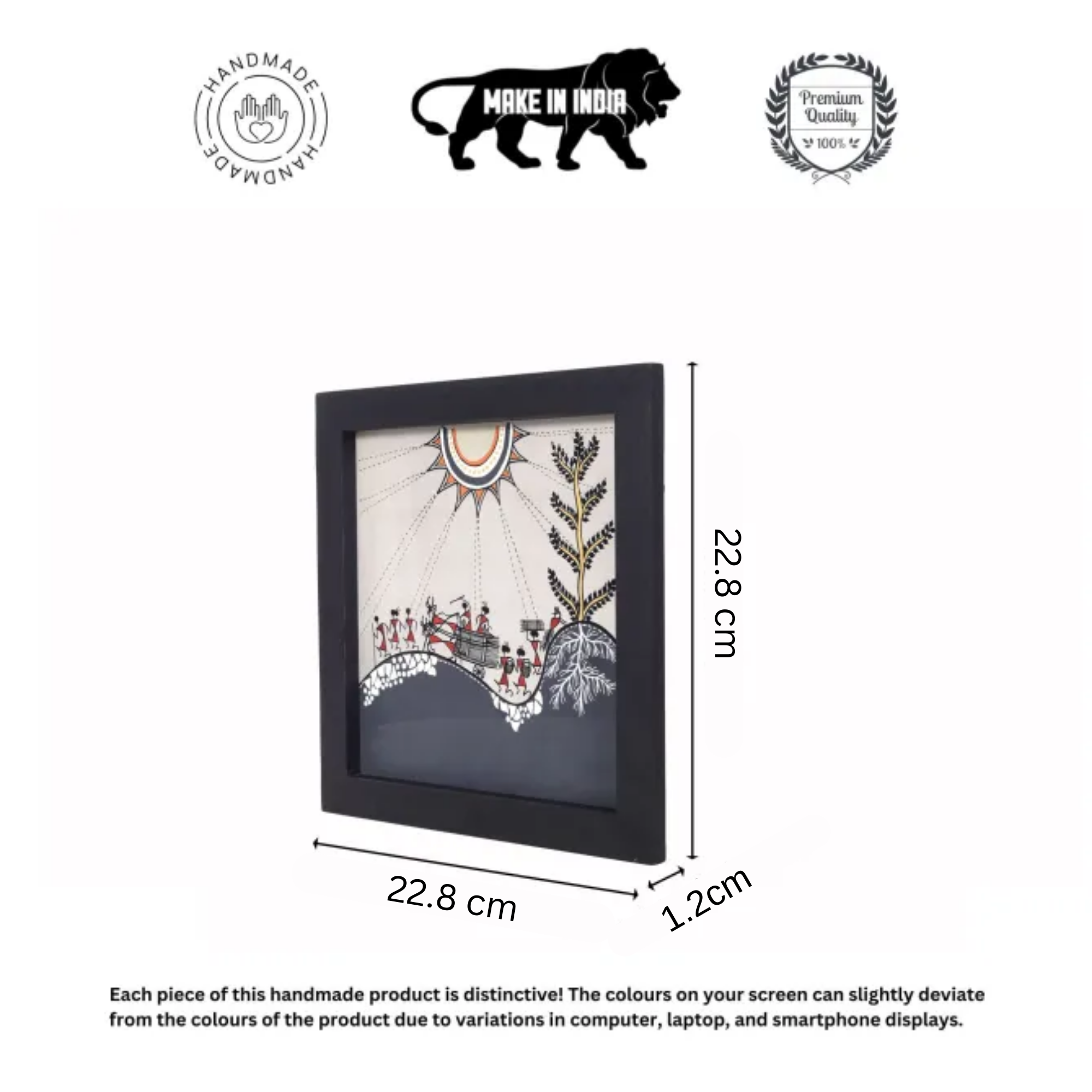 Serene Shadows Warli Painting