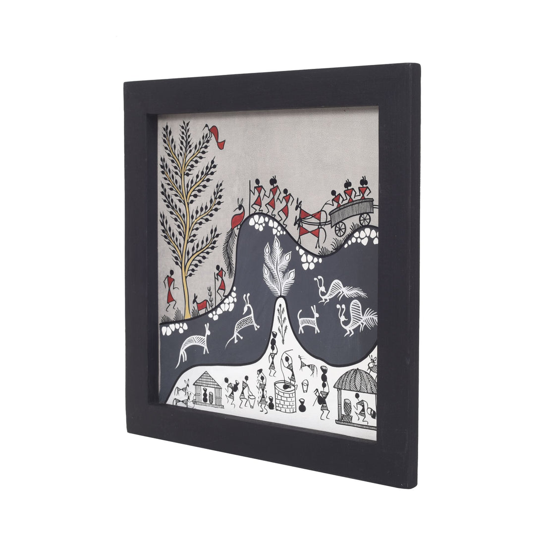 Tribal Elegance Warli Painting