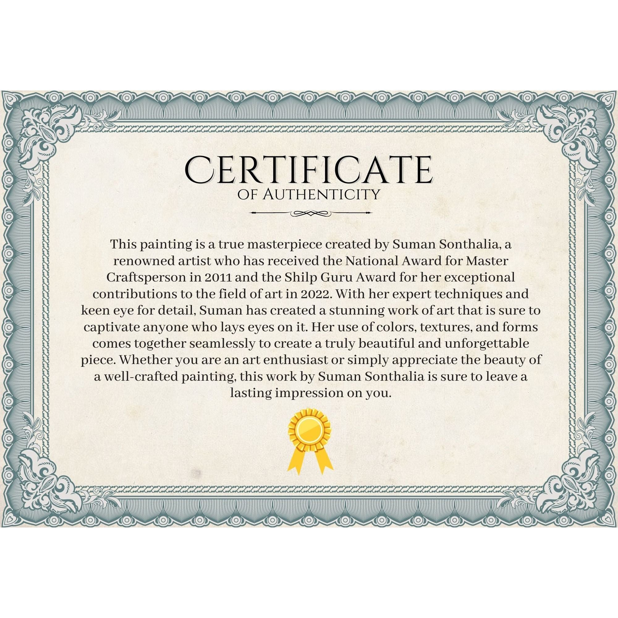 Tribal Elegance Warli Painting