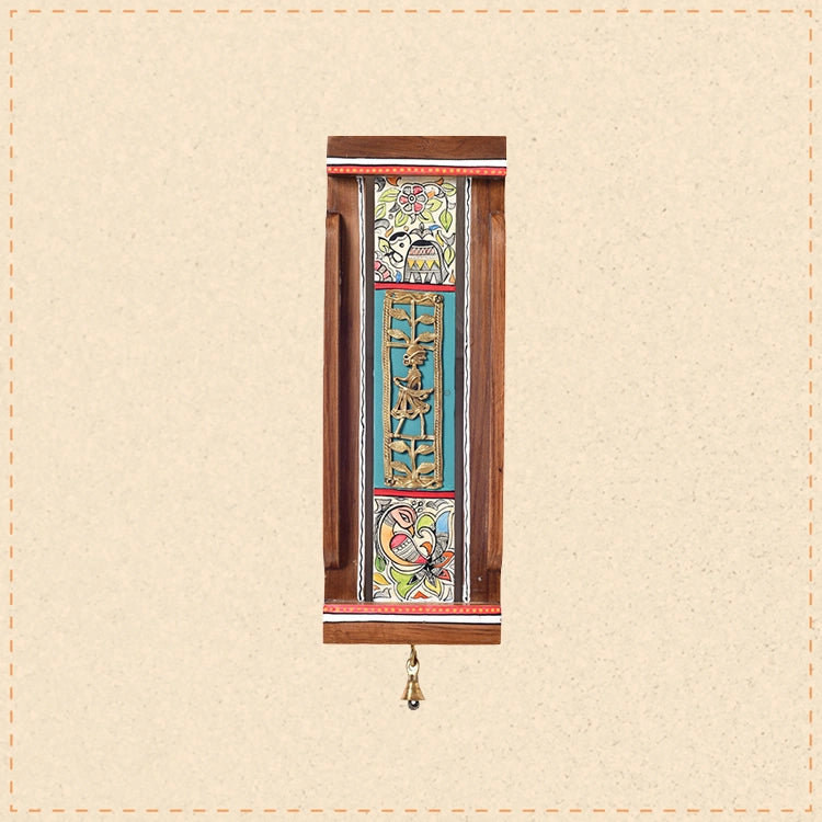 Eternal Traditions Madhubani-Dhokra Painting