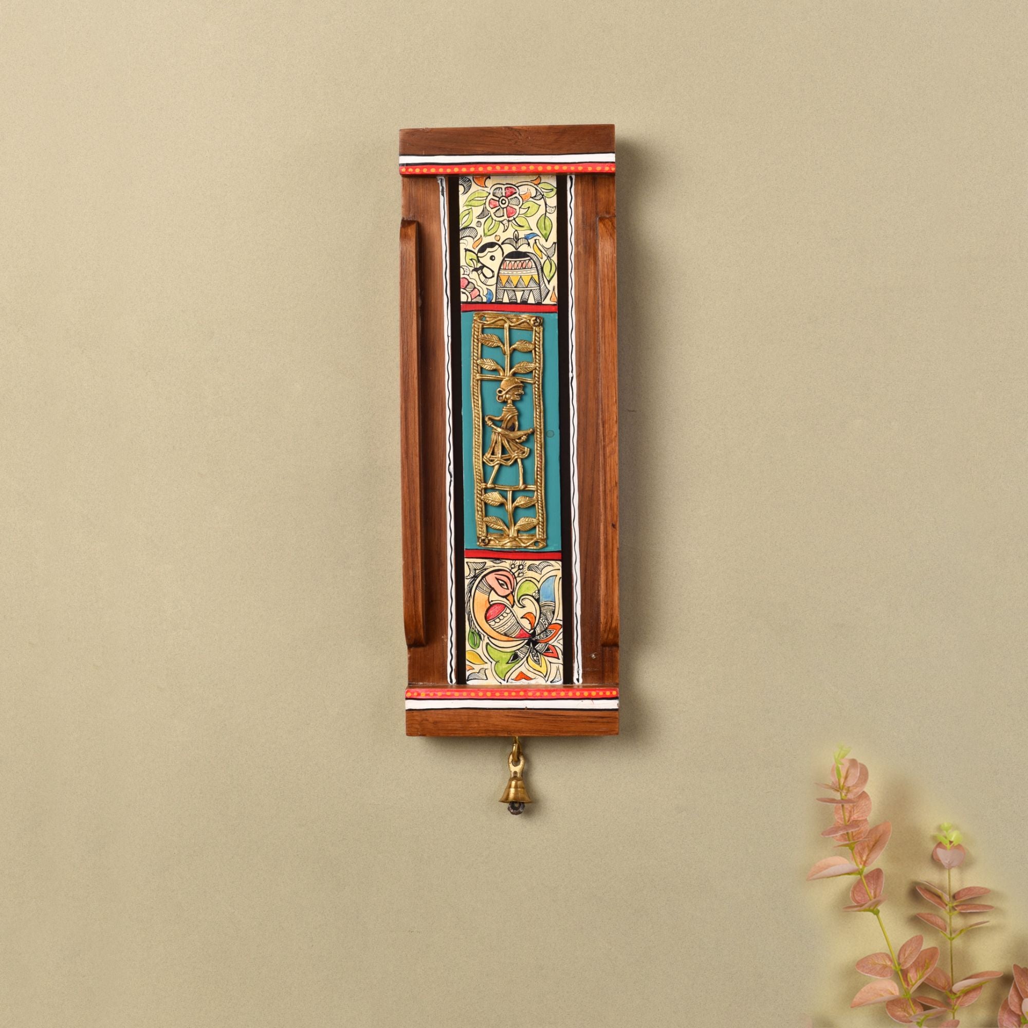 Eternal Traditions Madhubani-Dhokra Painting