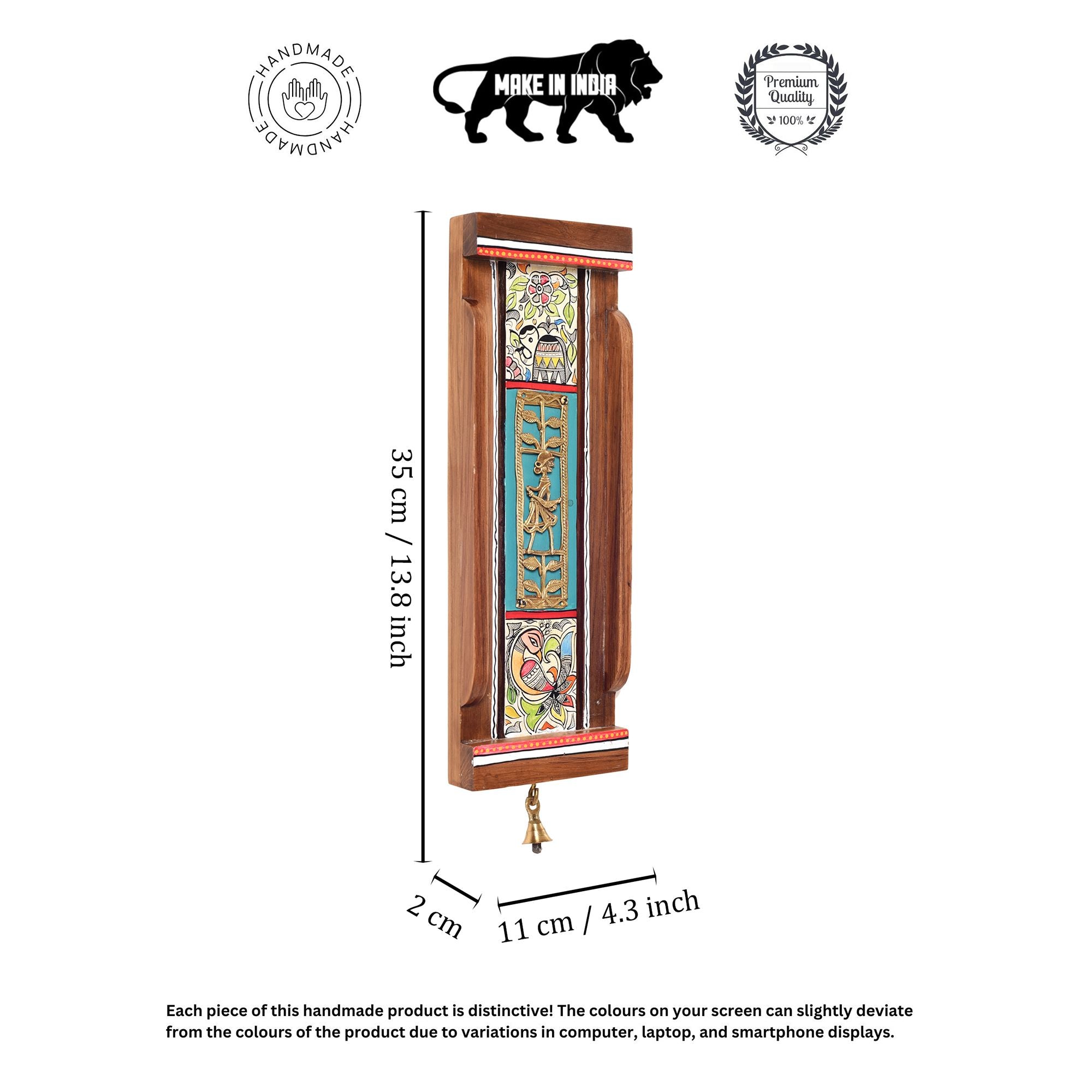 Eternal Traditions Madhubani-Dhokra Painting