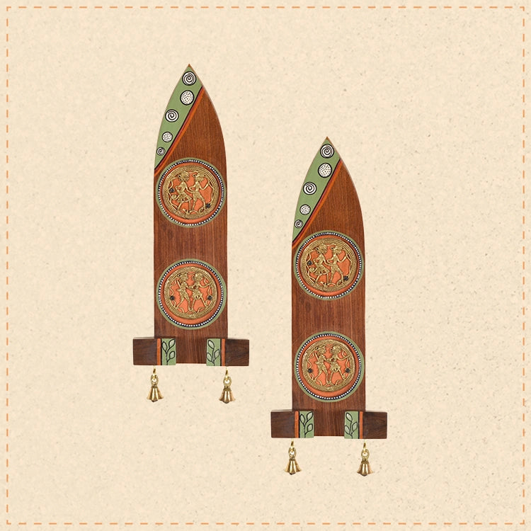 Handcrafted Boat Wall Decor(SO2) (5.5x1x13)