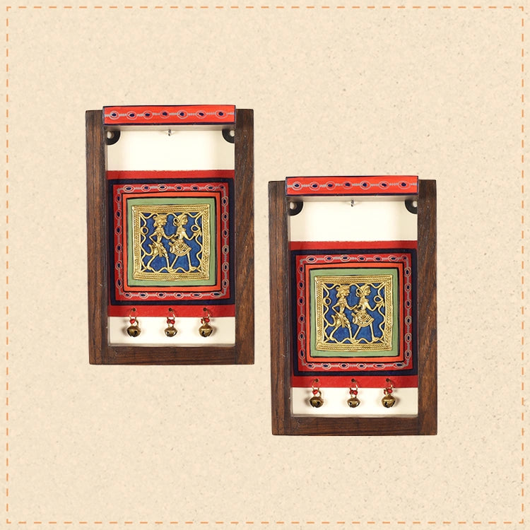 Handcrafted Wall Decor Panel (5.5x2.5x8.5)