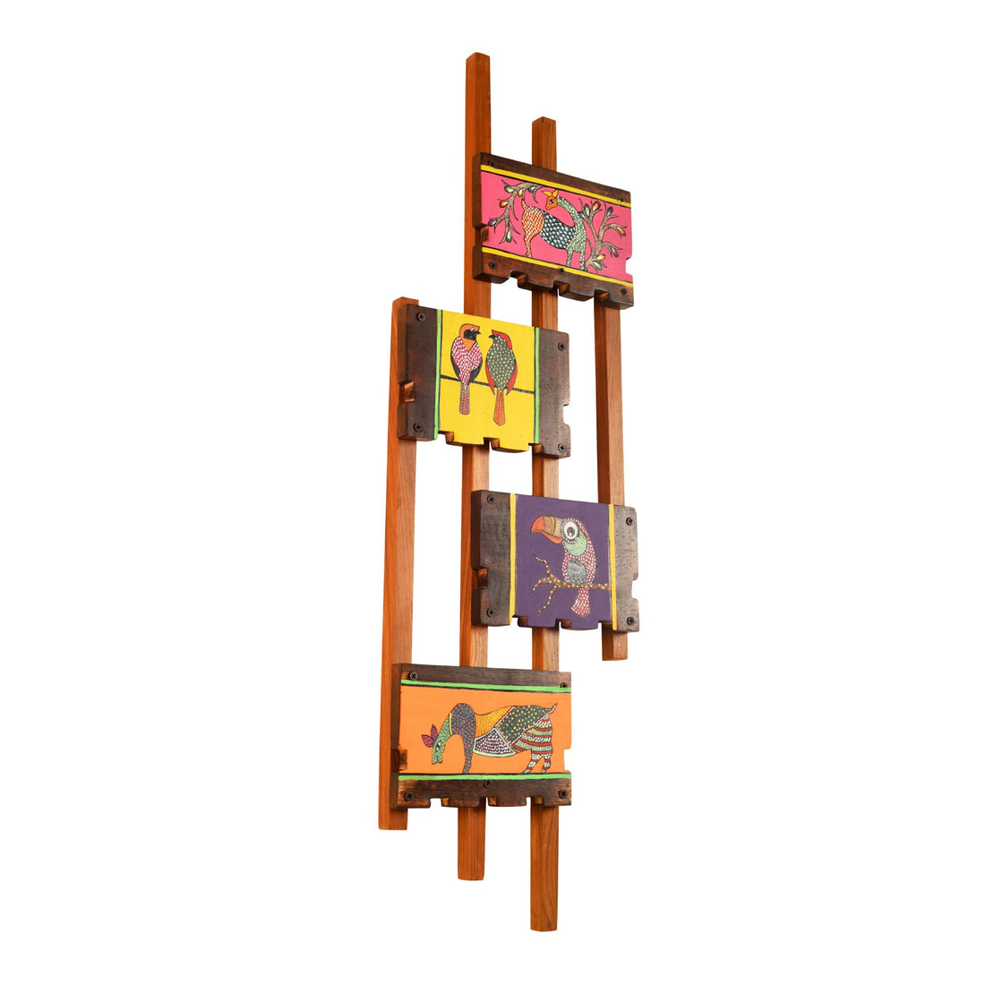 Natures Creatures Handcrafted Wall Decor Panel