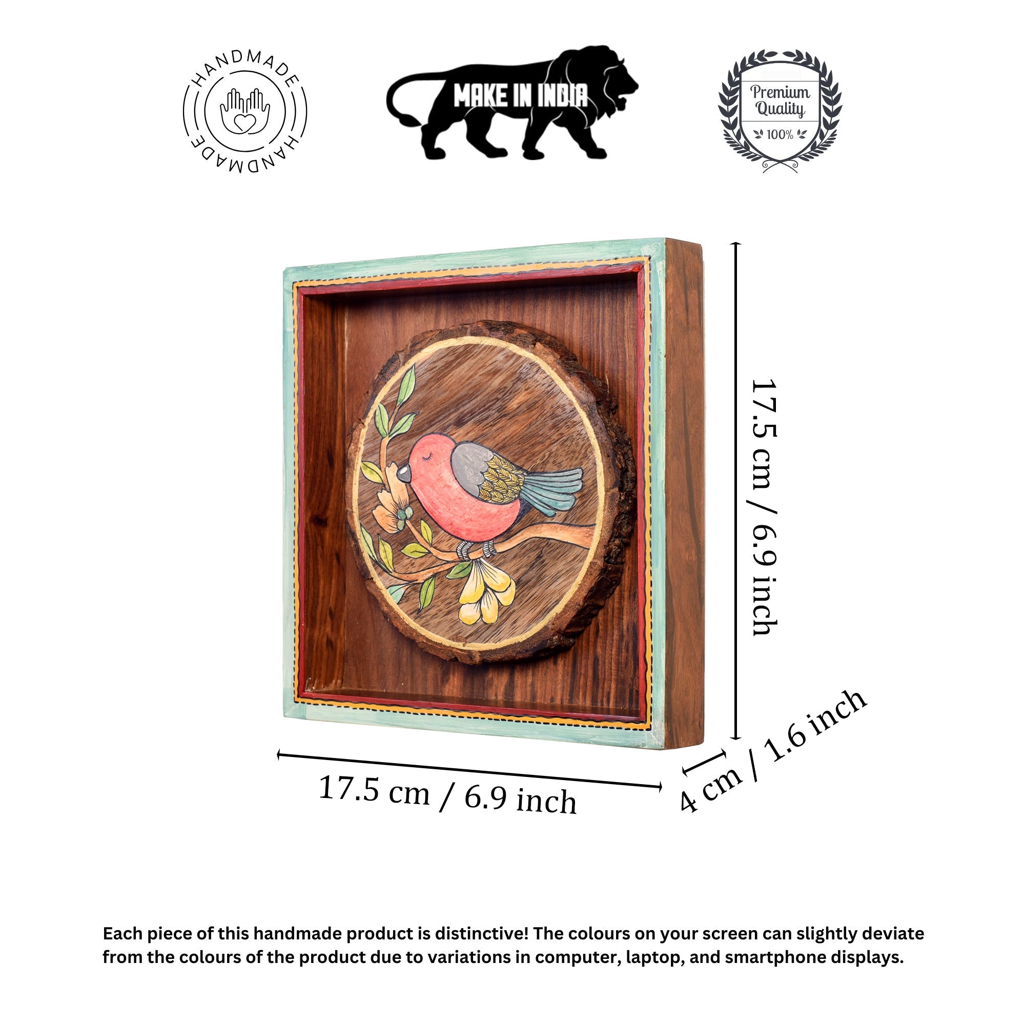 Cleo Wall decor frames with beautiful Birds paintings- So4