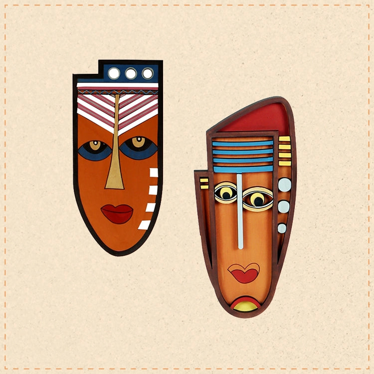 Shamans Wall Decor Mask set of 2