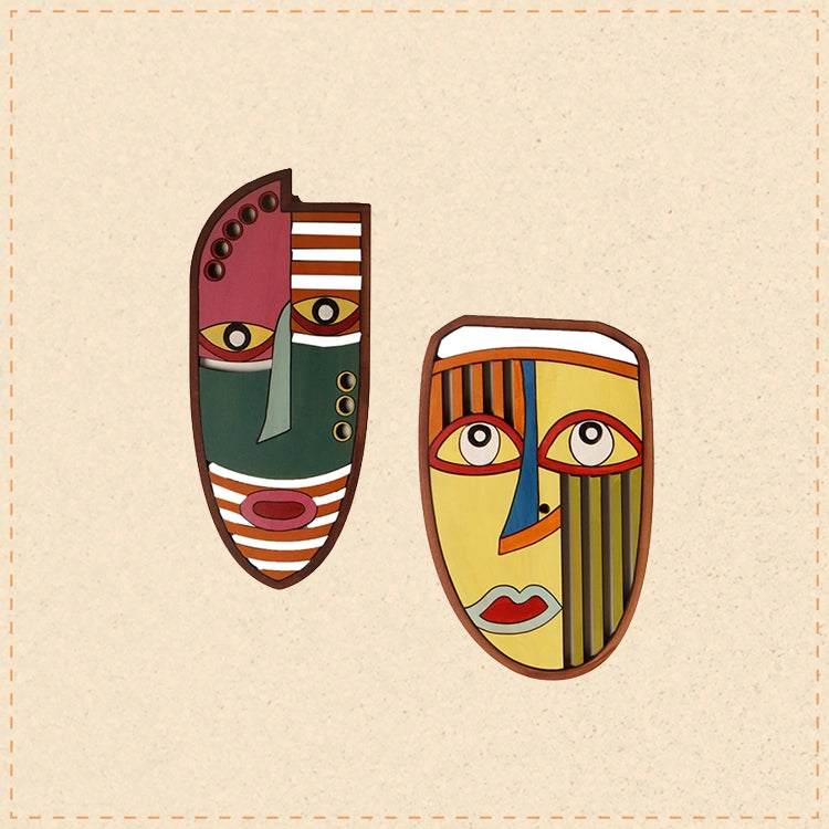 Friends Wall Decor Mask set of 2