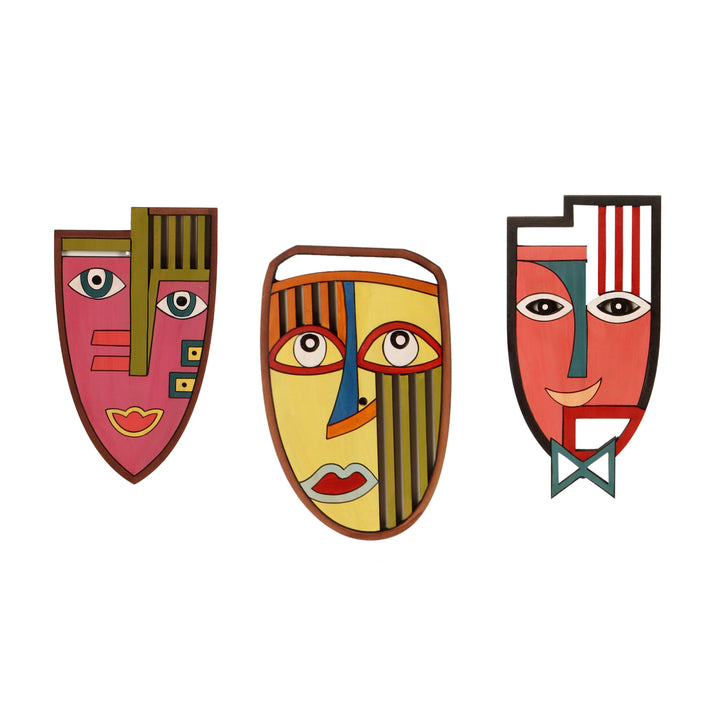 My Buddies Wall Decor Mask set of 3