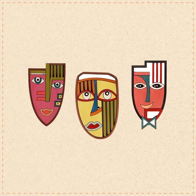 My Buddies Wall Decor Mask set of 3