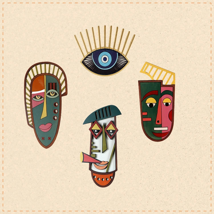 Let's Party Wall Decor Set of 4