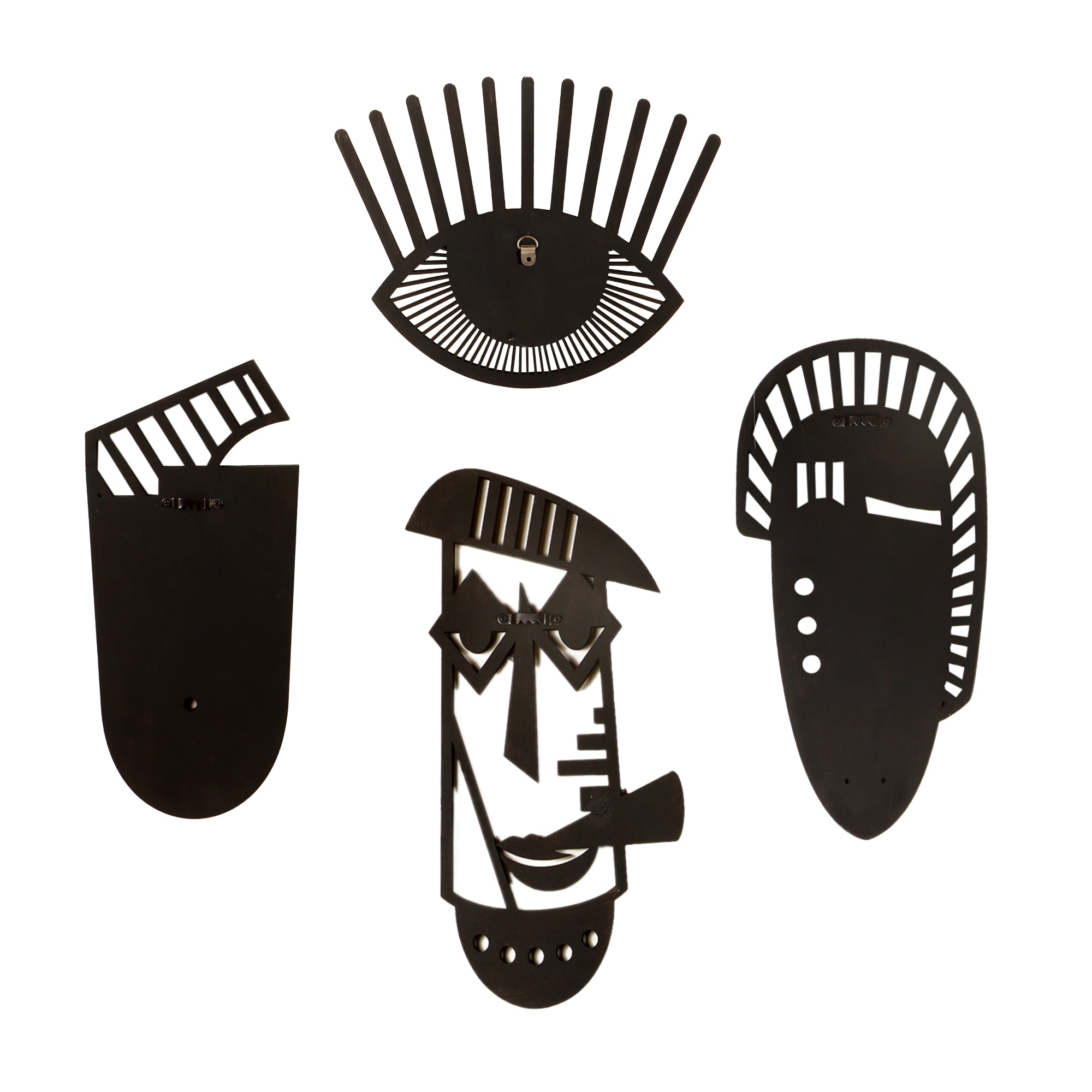 Let's Party Wall Decor Set of 4