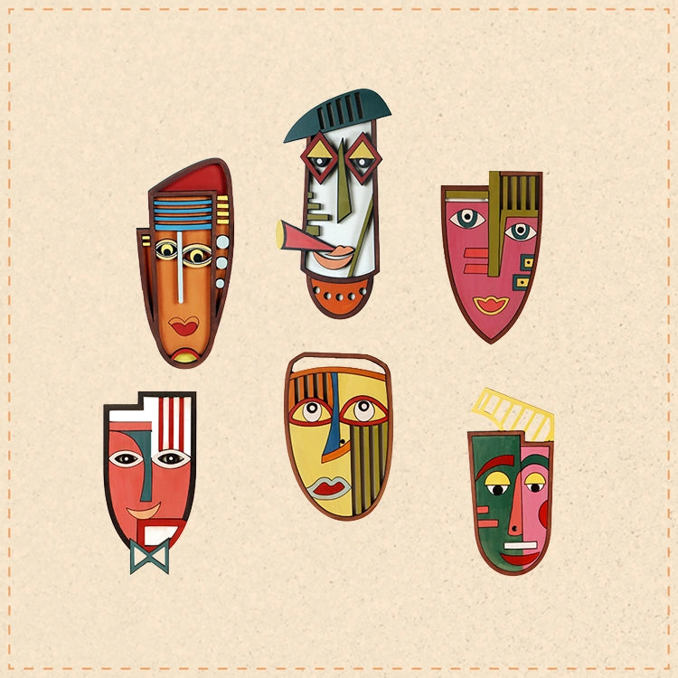 Party Time Wall Decor Mask set of 6
