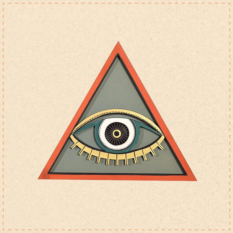 The Illuminating Eyes Wall Decor Mask