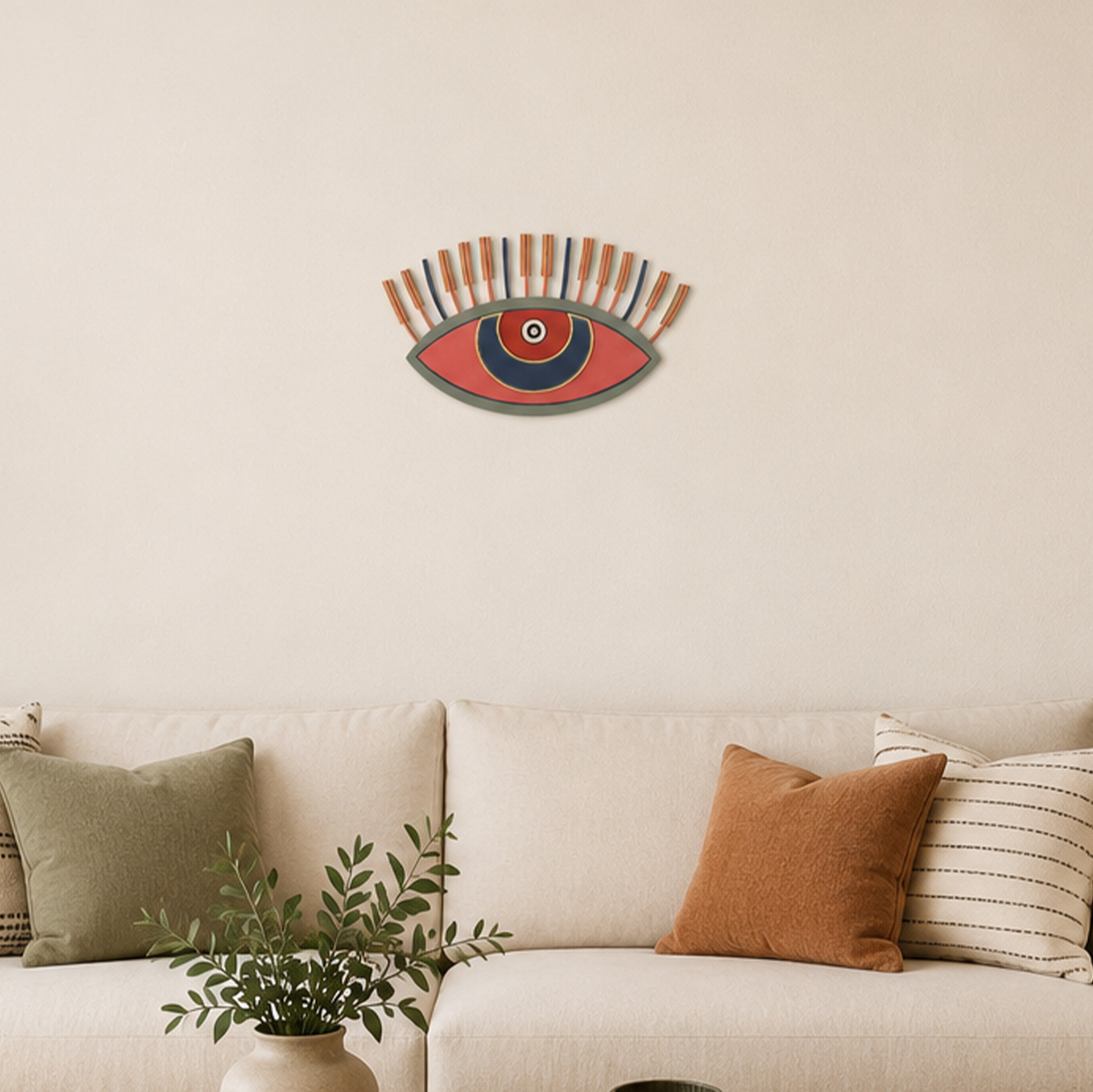 Pianist's Eyes Wall Decor Mask
