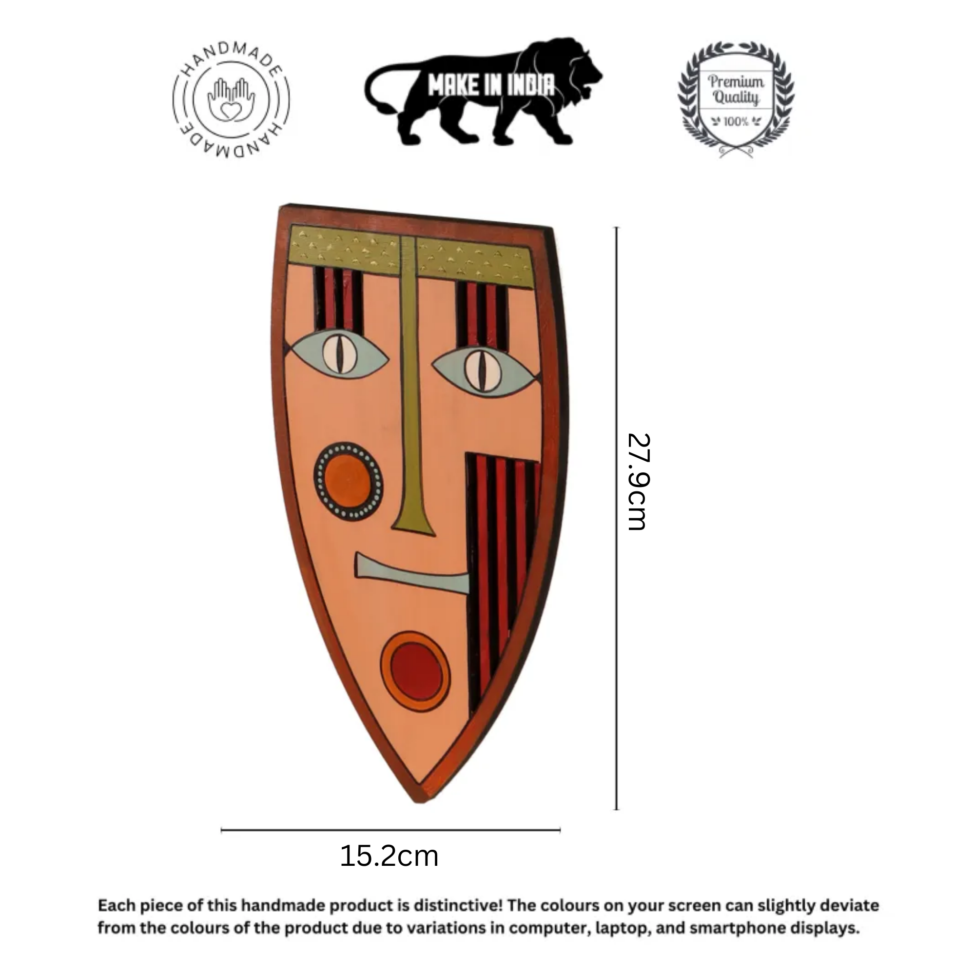 Snake Eyes Wall Decor Mask (6x11)