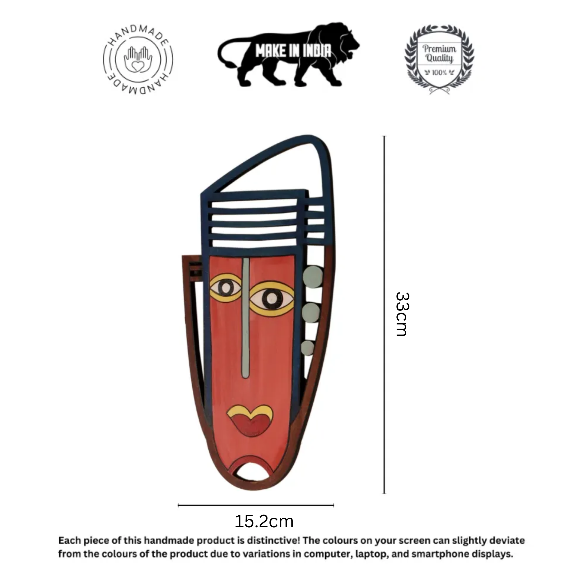 Gorgeous Grace Wall Decor Mask (6x13)