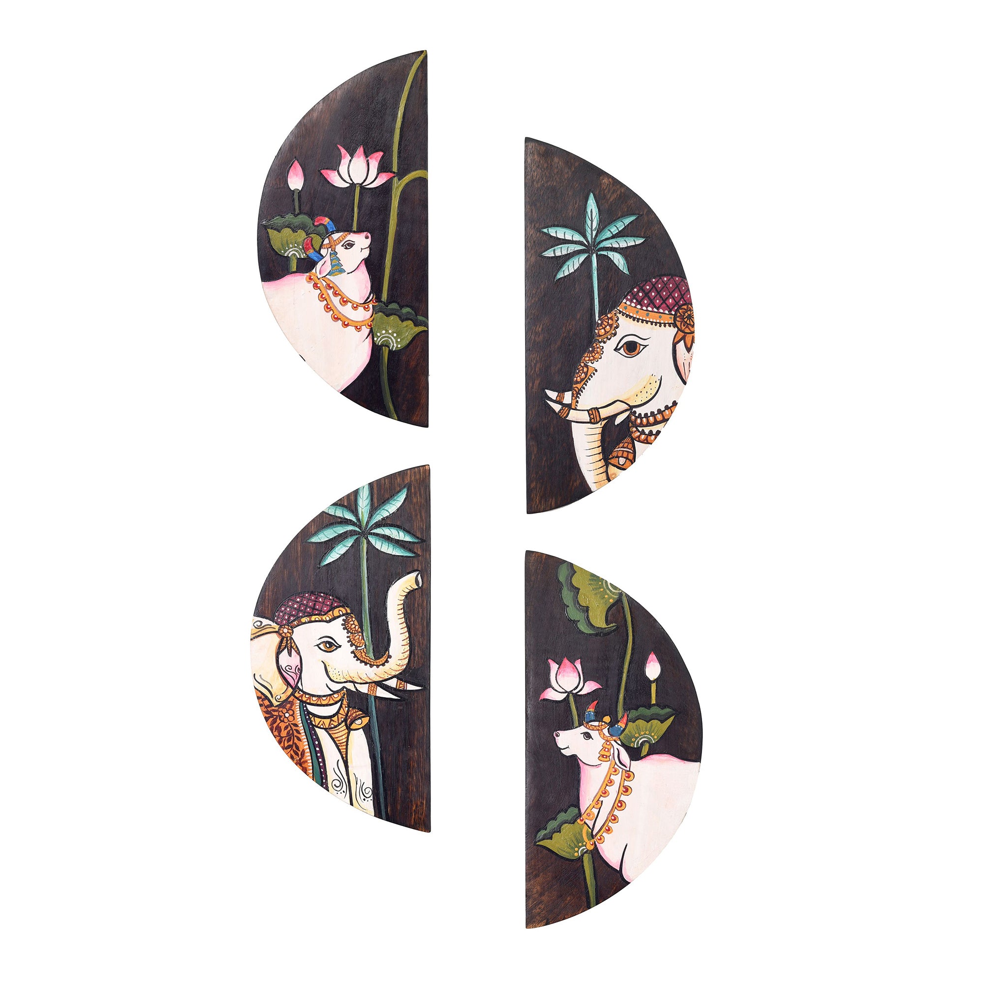 The art of Pichhwai Handpainted Wall Panels