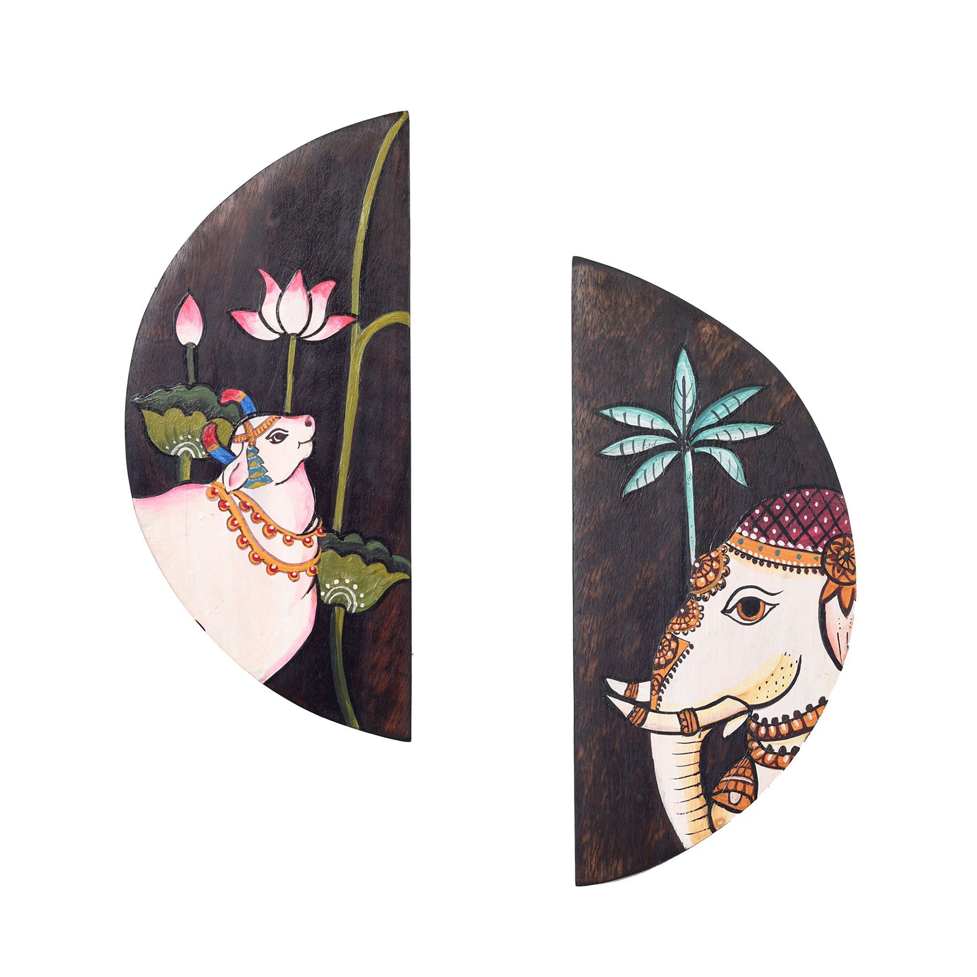 The art of Pichhwai Handpainted Wall Panels