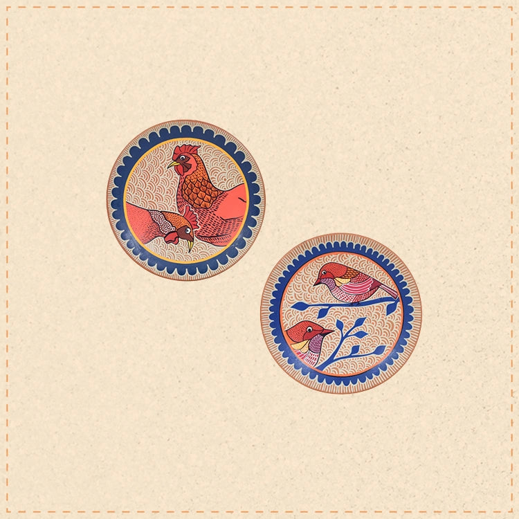 Symphony Serenade S02 Terracotta Wall Décor Plates