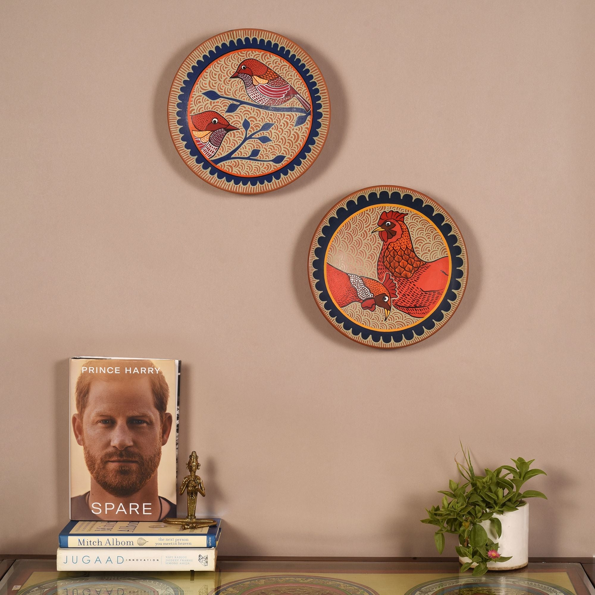 Symphony Serenade S02 Terracotta Wall Décor Plates