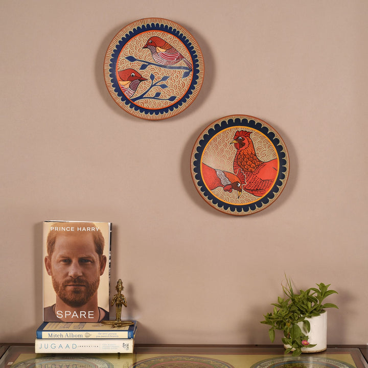 Symphony Serenade S02 Terracotta Wall Décor Plates