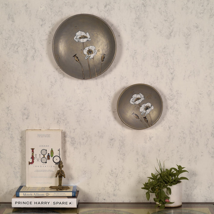 Blossom Impressions S02 Terracotta Wall Décor Plates