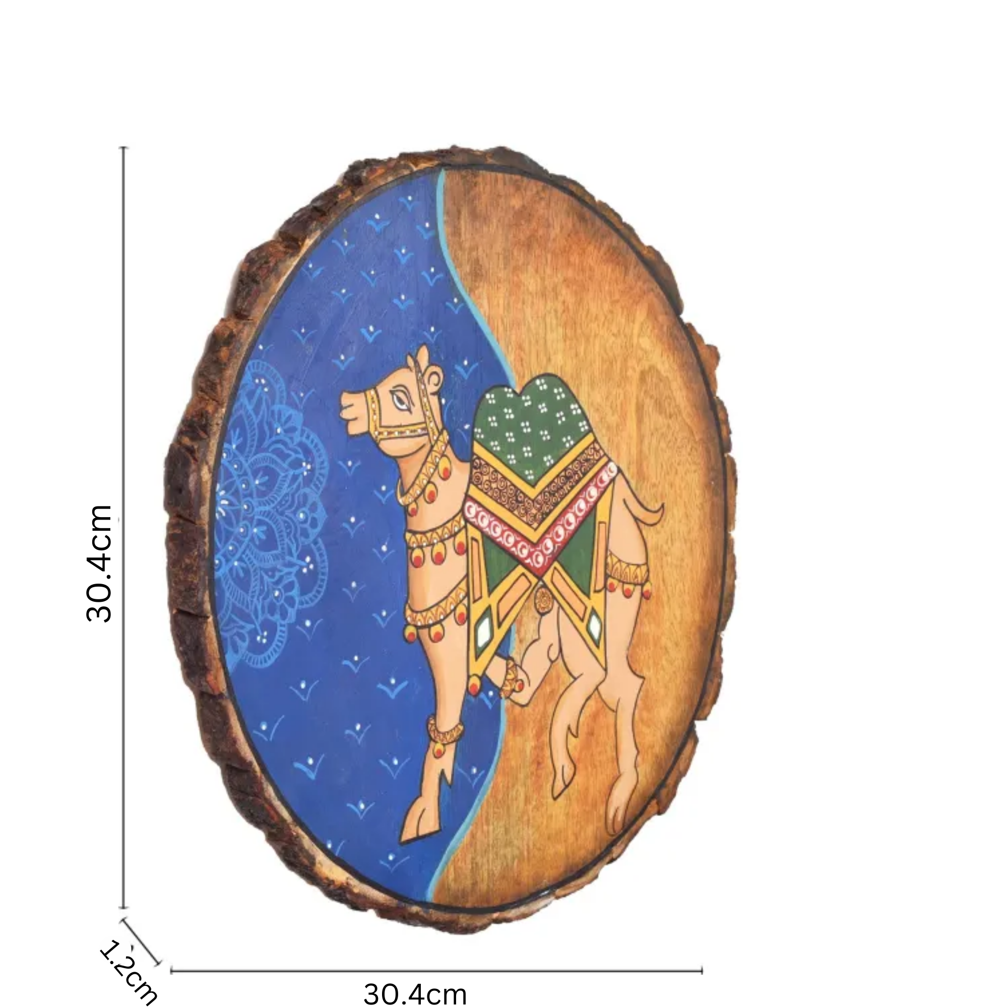 Handpainted Pichhwai Camel Wall Panel I
