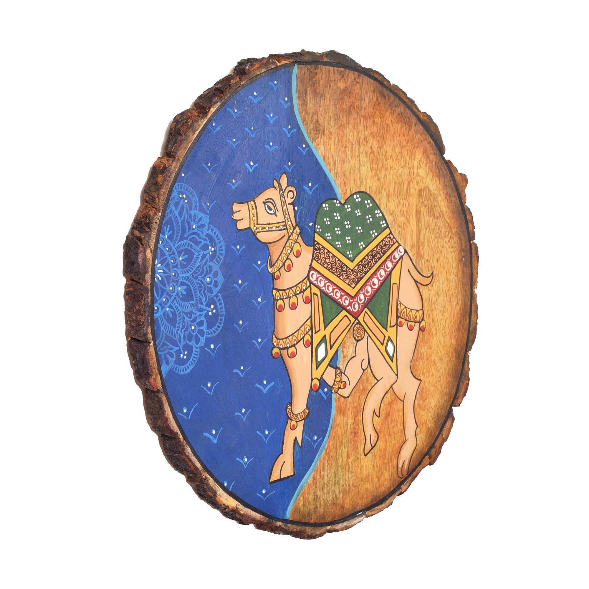 Handpainted Pichhwai Camel Wall Panel I
