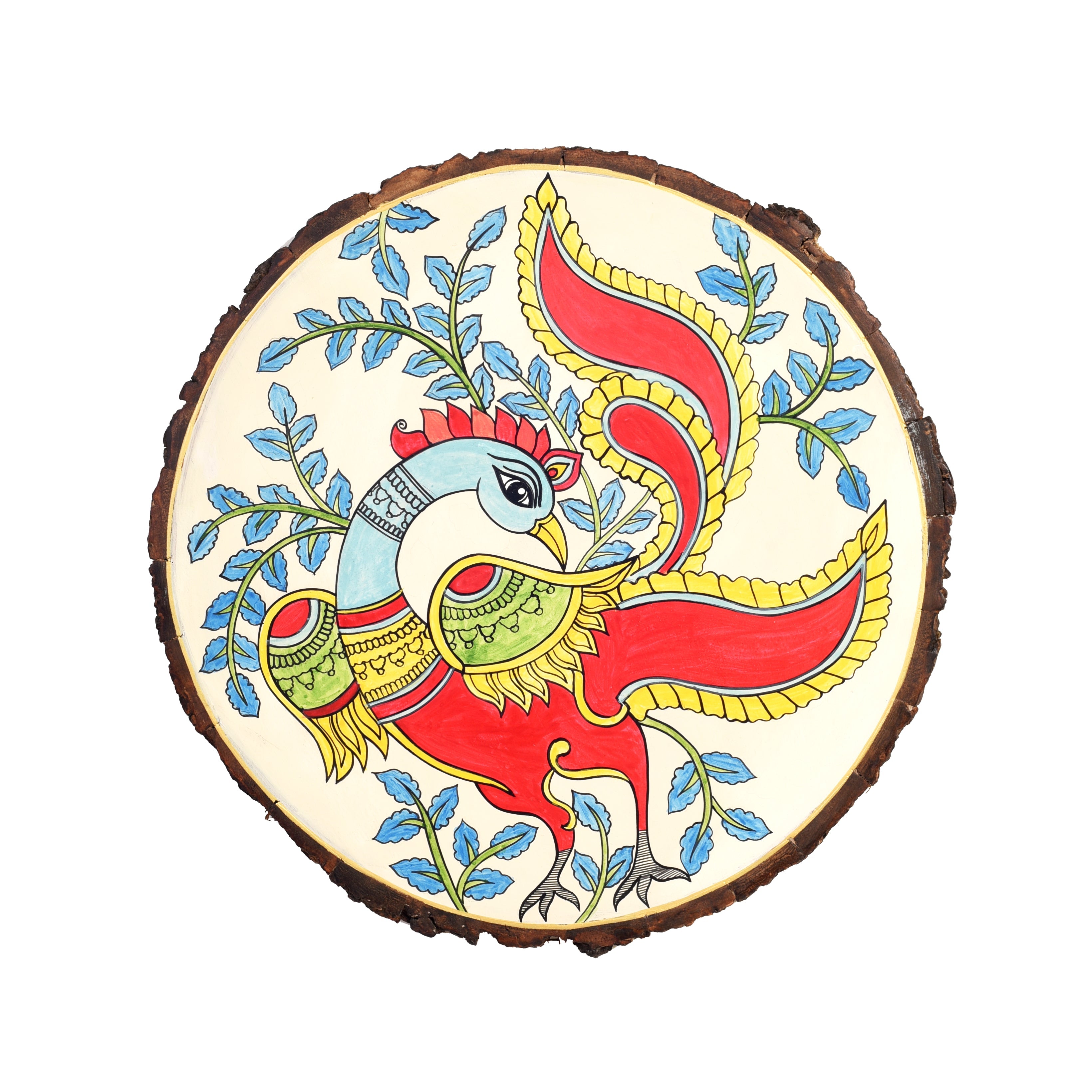 Mayuri Wall Décor Frame with fine Madhubani artwork