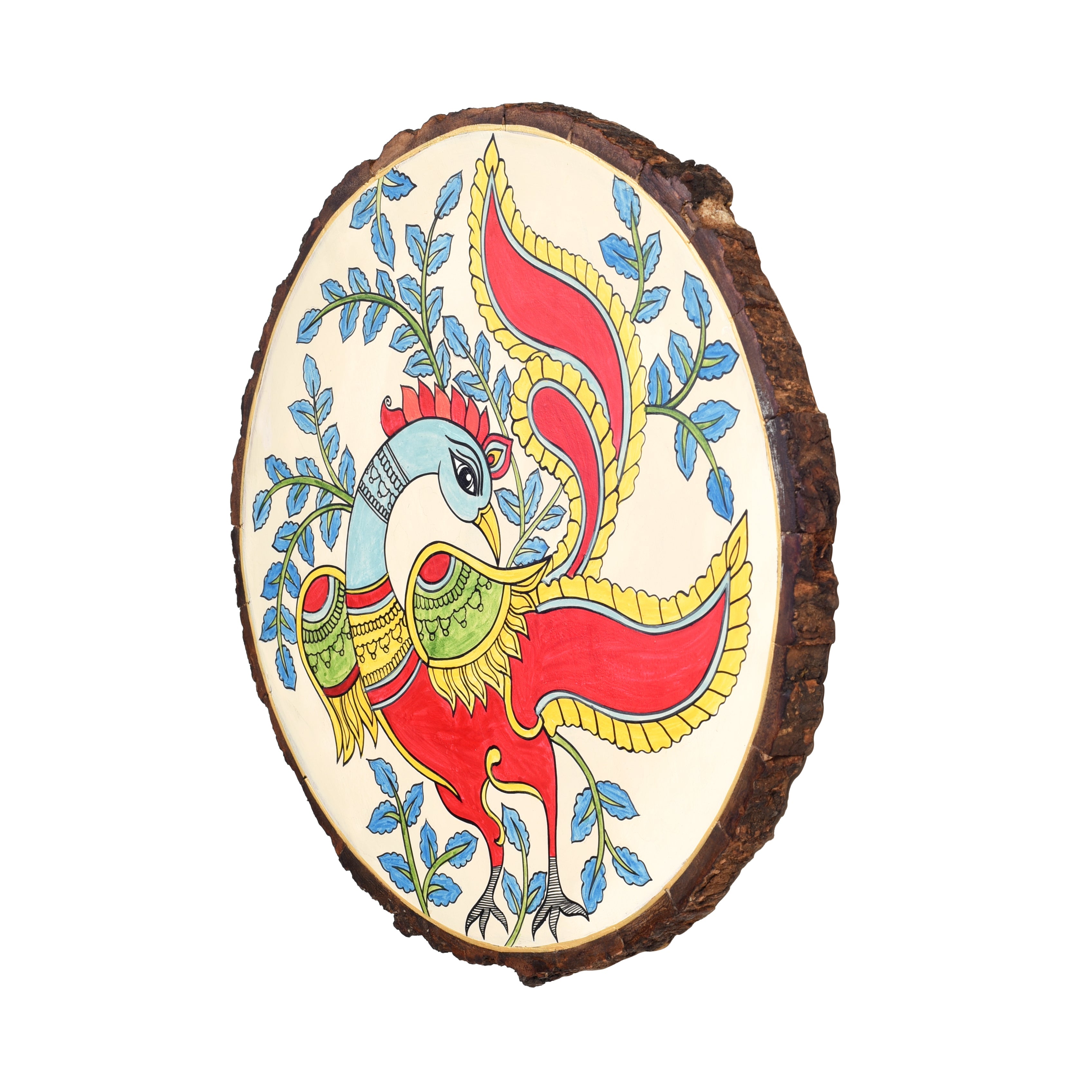 Mayuri Wall Décor Frame with fine Madhubani artwork