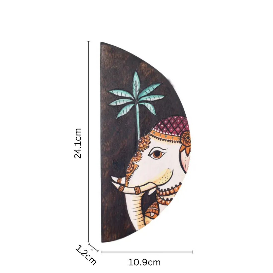 Pichhwai Elephants Handpainted Wall Panels