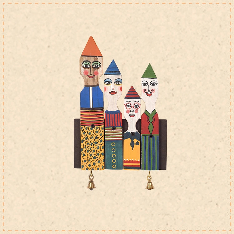 Happy Family Wall Decor Panel (10.5x1x7.5)