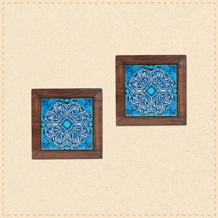 Blue Daisy Handcrafted Trivets SO2