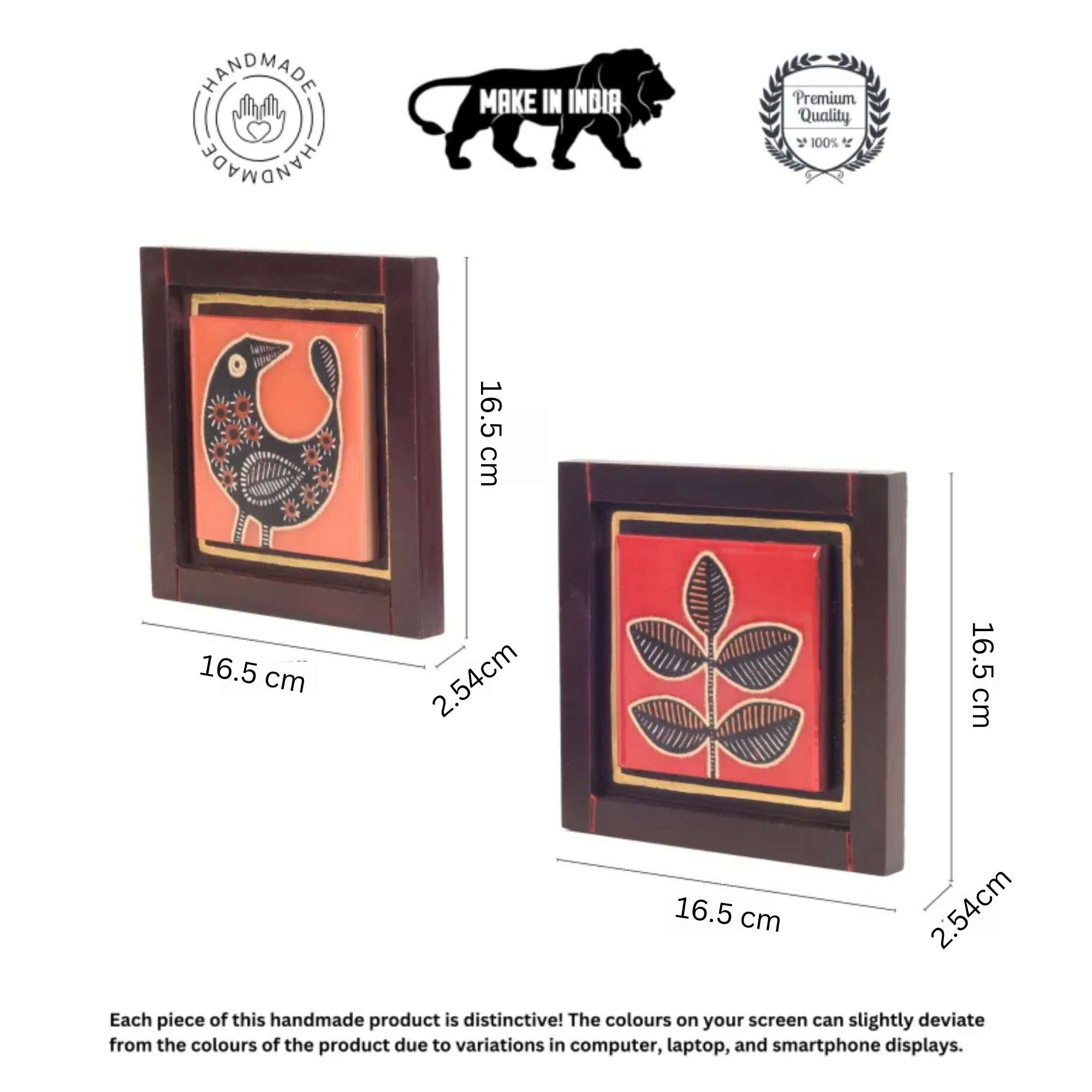 Pichhwai Handcrafted Tiles Wall Art Panel S02