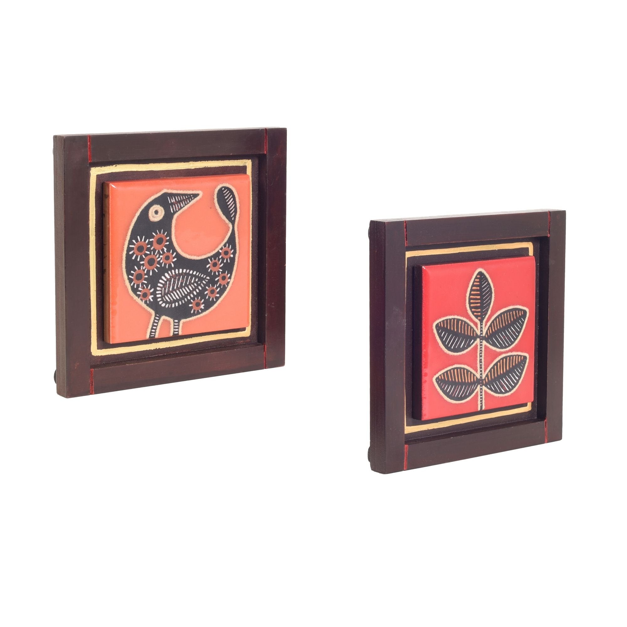 Pichhwai Handcrafted Tiles Wall Art Panel S02