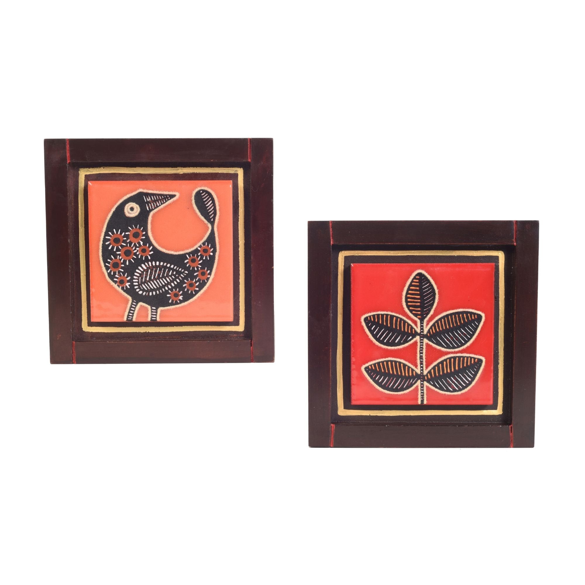 Pichhwai Handcrafted Tiles Wall Art Panel S02