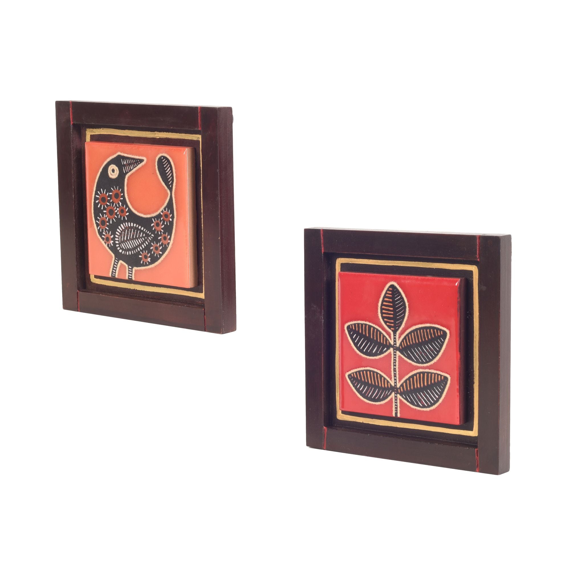 Pichhwai Handcrafted Tiles Wall Art Panel S02
