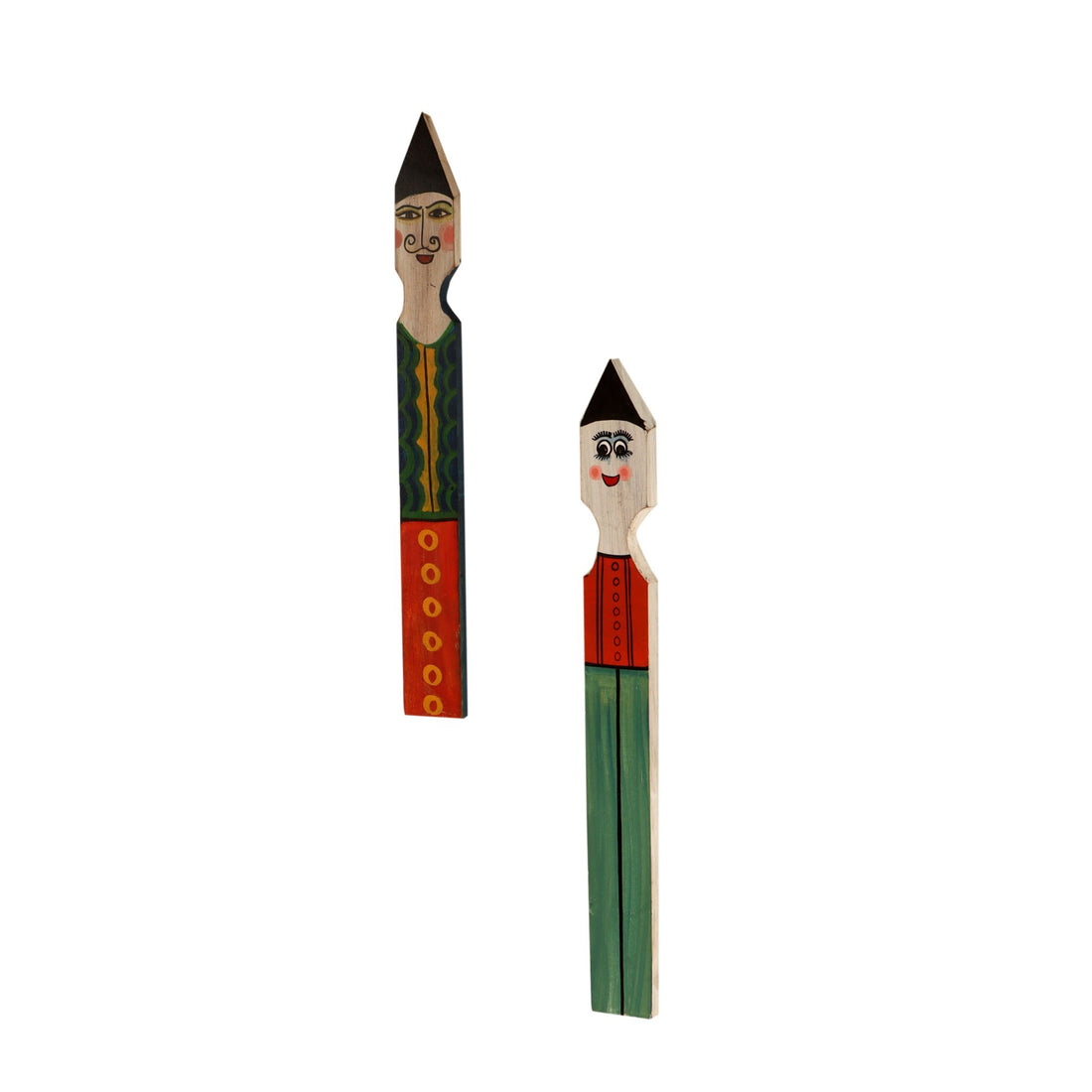 Motu Patlu Wall Decor Sticks (SO2)-1.5x0.1x13.1/ 1.5x0.1x12.5