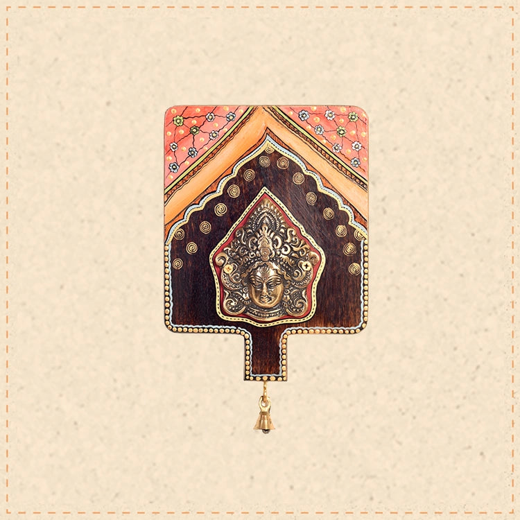 Parameshwar-I Wall décor frame with divine Vishnu Majestically set on a beautiful frame