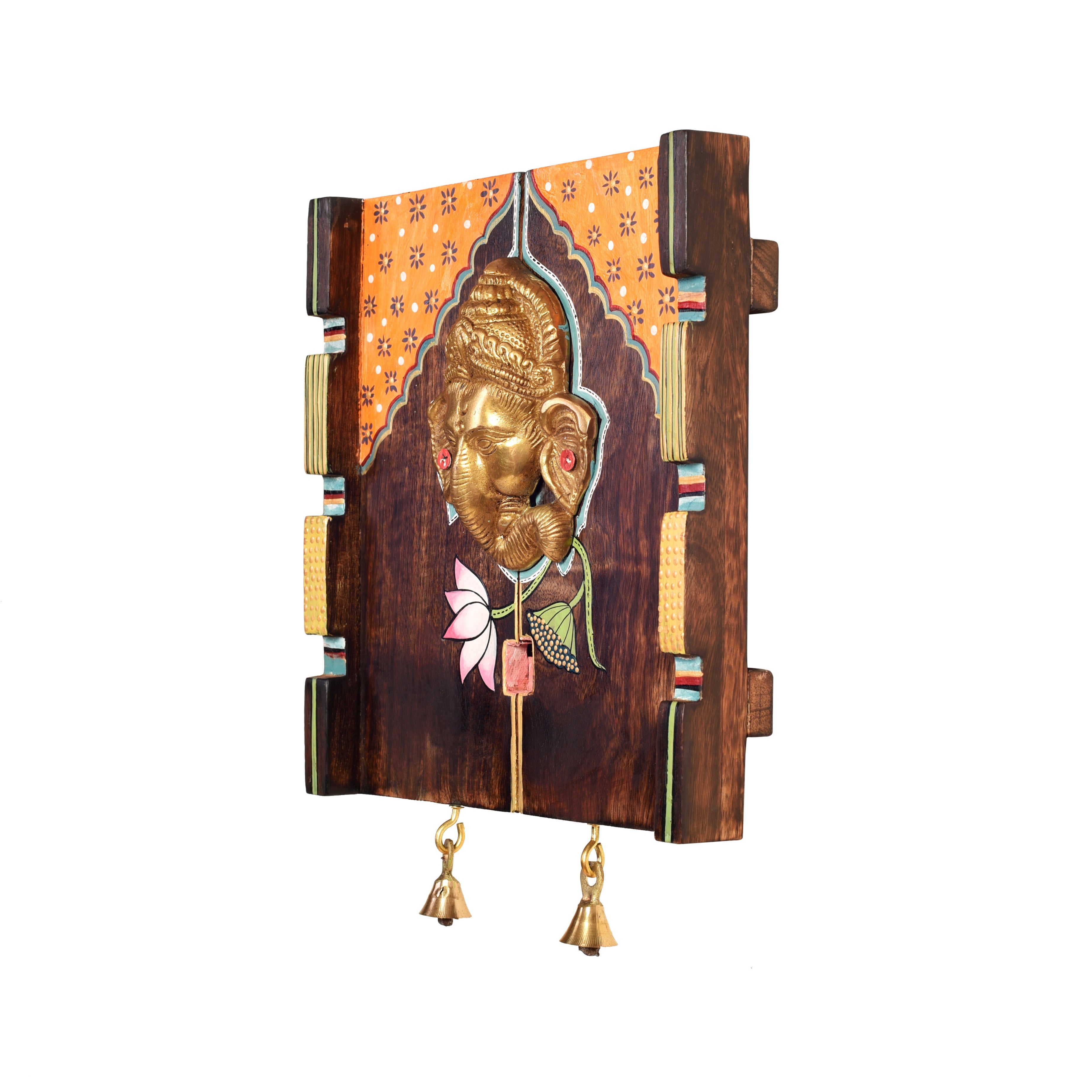 Amantran-I Wall décor frame with divine Ganesha Majestically set on a beautiful frame