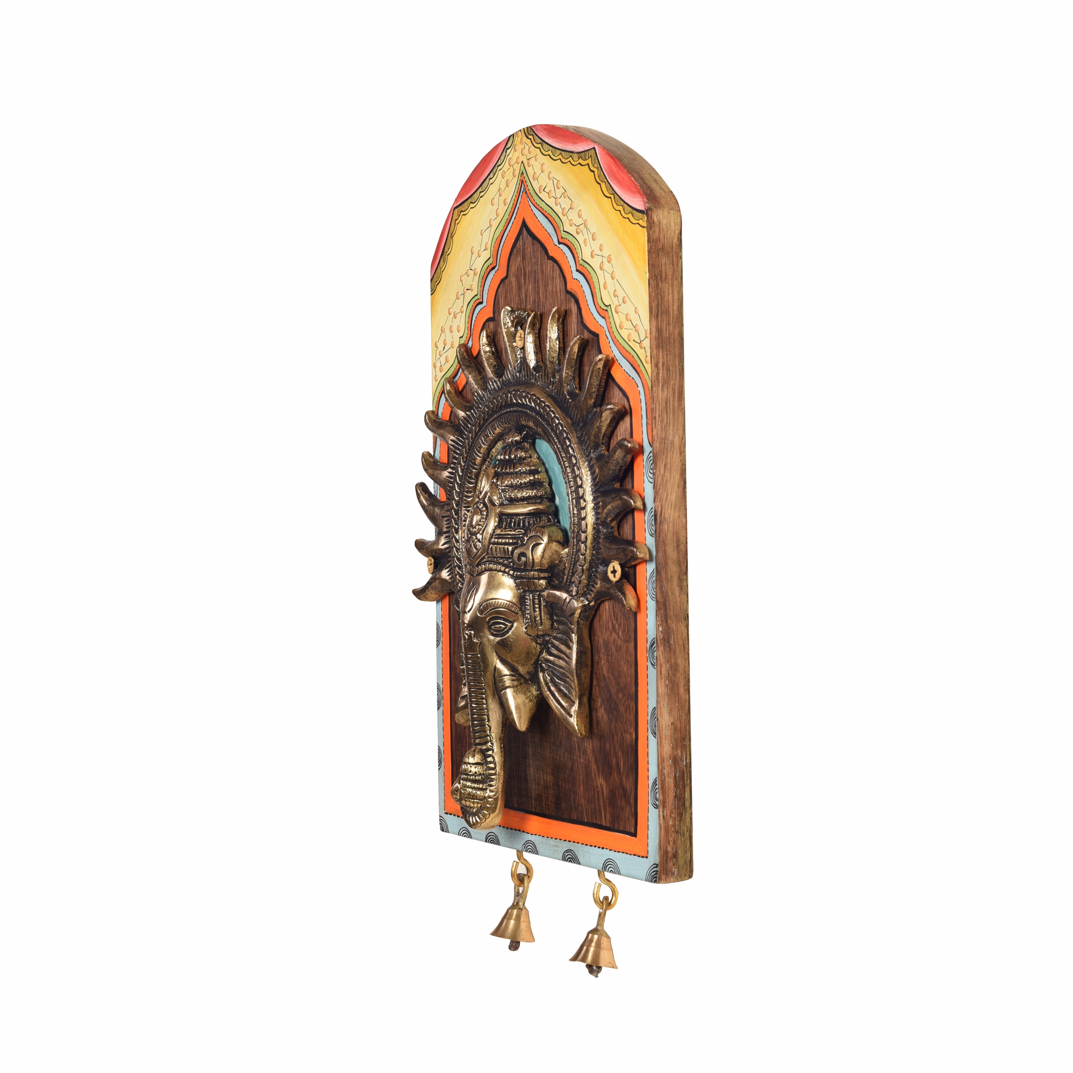 Amantran-II Wall décor frame with divine Ganesha Majestically set on a beautiful frame