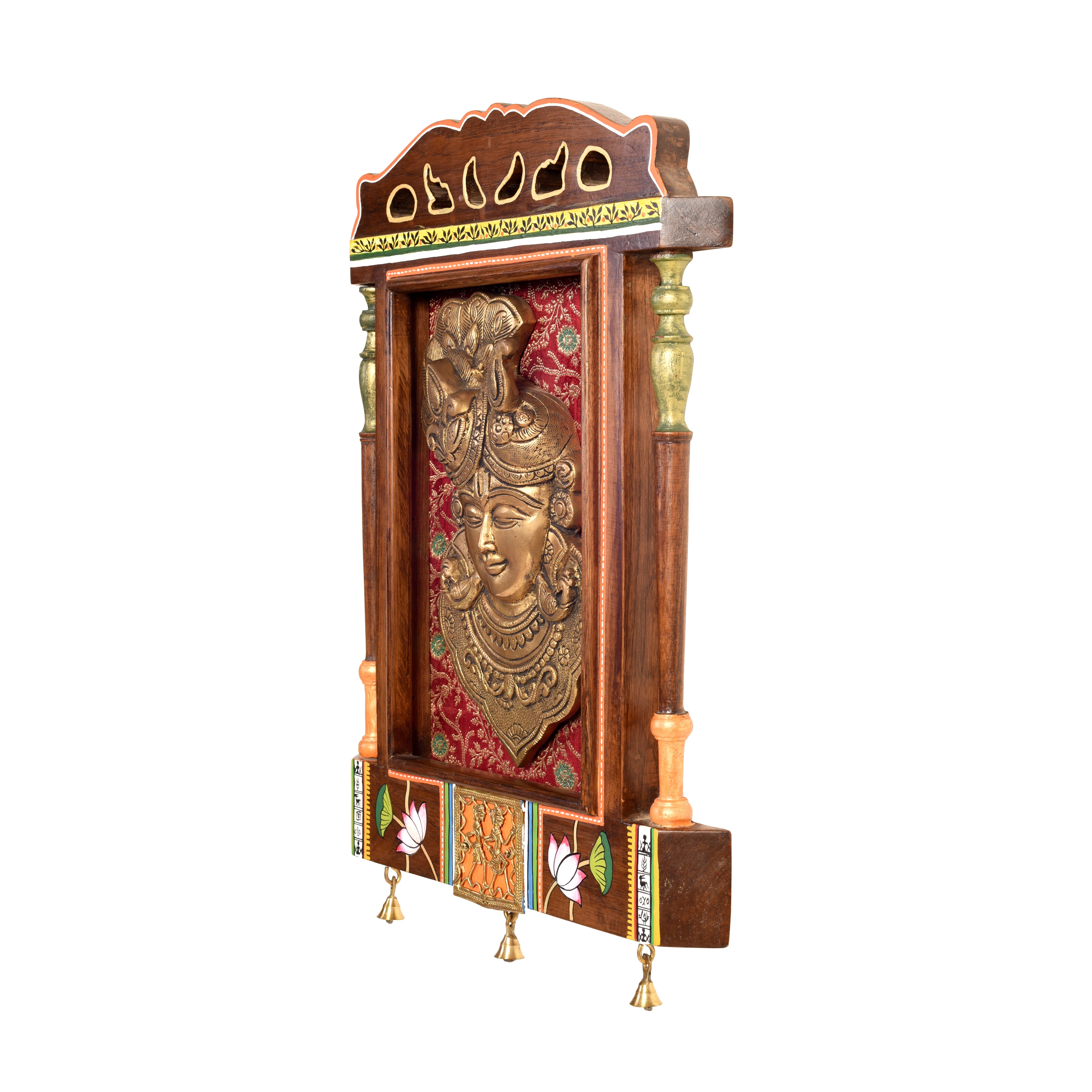 Eshwara Wall décor frame with divine Swami Narayan Majestically set on a beautiful frame