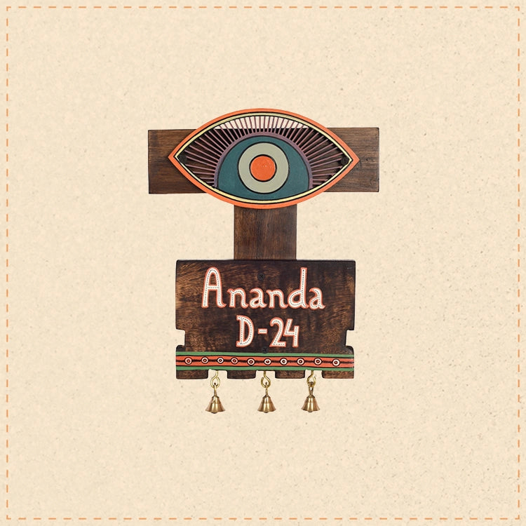 Customizable Handcrafted Name Board