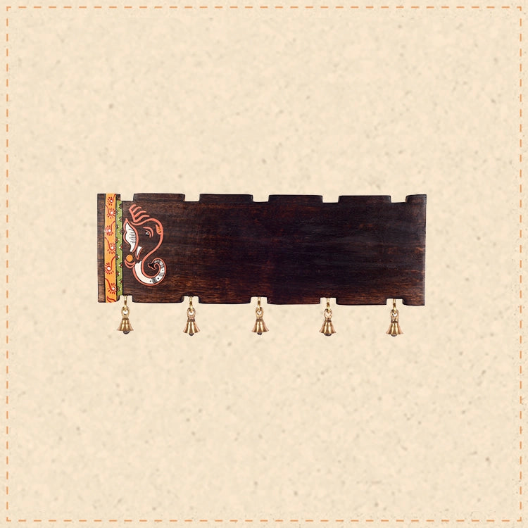 Shri Ganesh Name Plate for Home (With Name) (15x0.5x5)