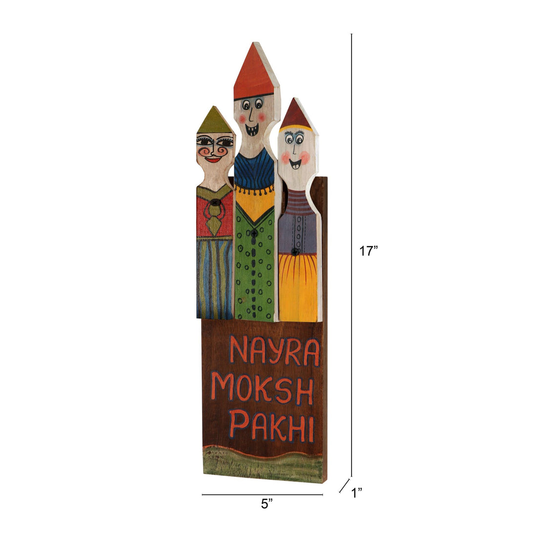 Bachpan's Three Buddies Nameplate-5x1x17