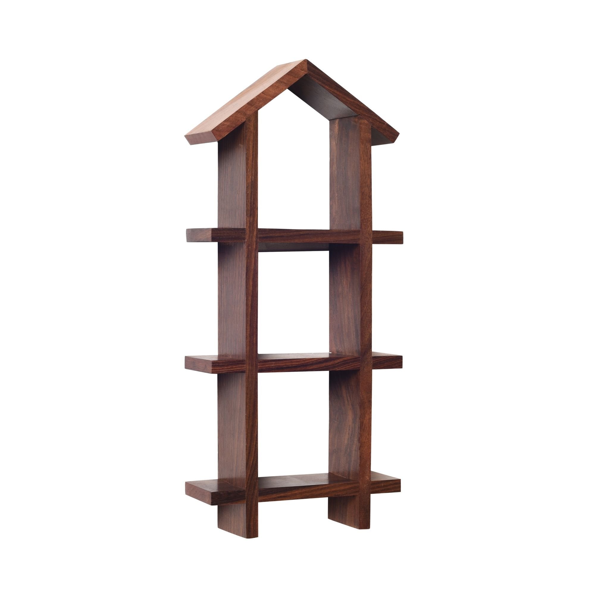 Rainbow Bliss Hut Wall Ladder with Multicolor Pots S03